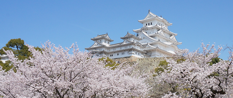 The "White Heron" castle of Himeji
